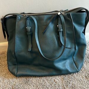 Urban Expressions Tote Bag Vegan lightly used turquoise